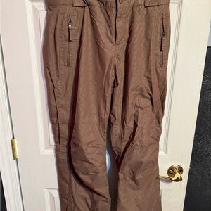 Columbia Brown Outdoor Snow Pants